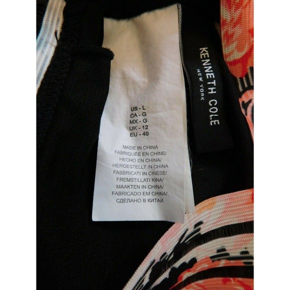 Kenneth Cole L One-Piece Swimsuit Racer Back Size Large - Picture 7 of 10